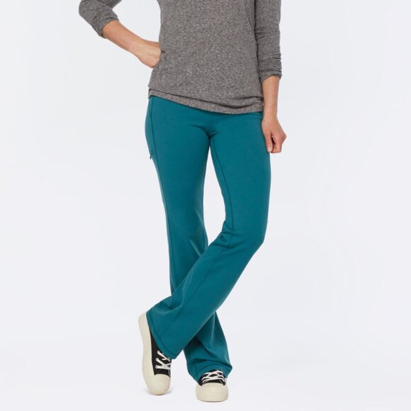 Duluth Trading Company NOGA Classic Bootcut Pants - Size L - Reg - Turquoise - Picture 3 of 3
